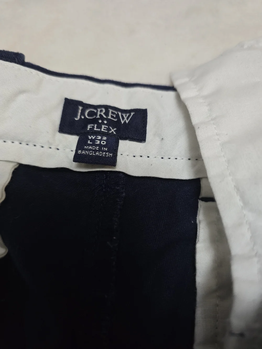 J. Crew Slim Stretch Jeans in Navy